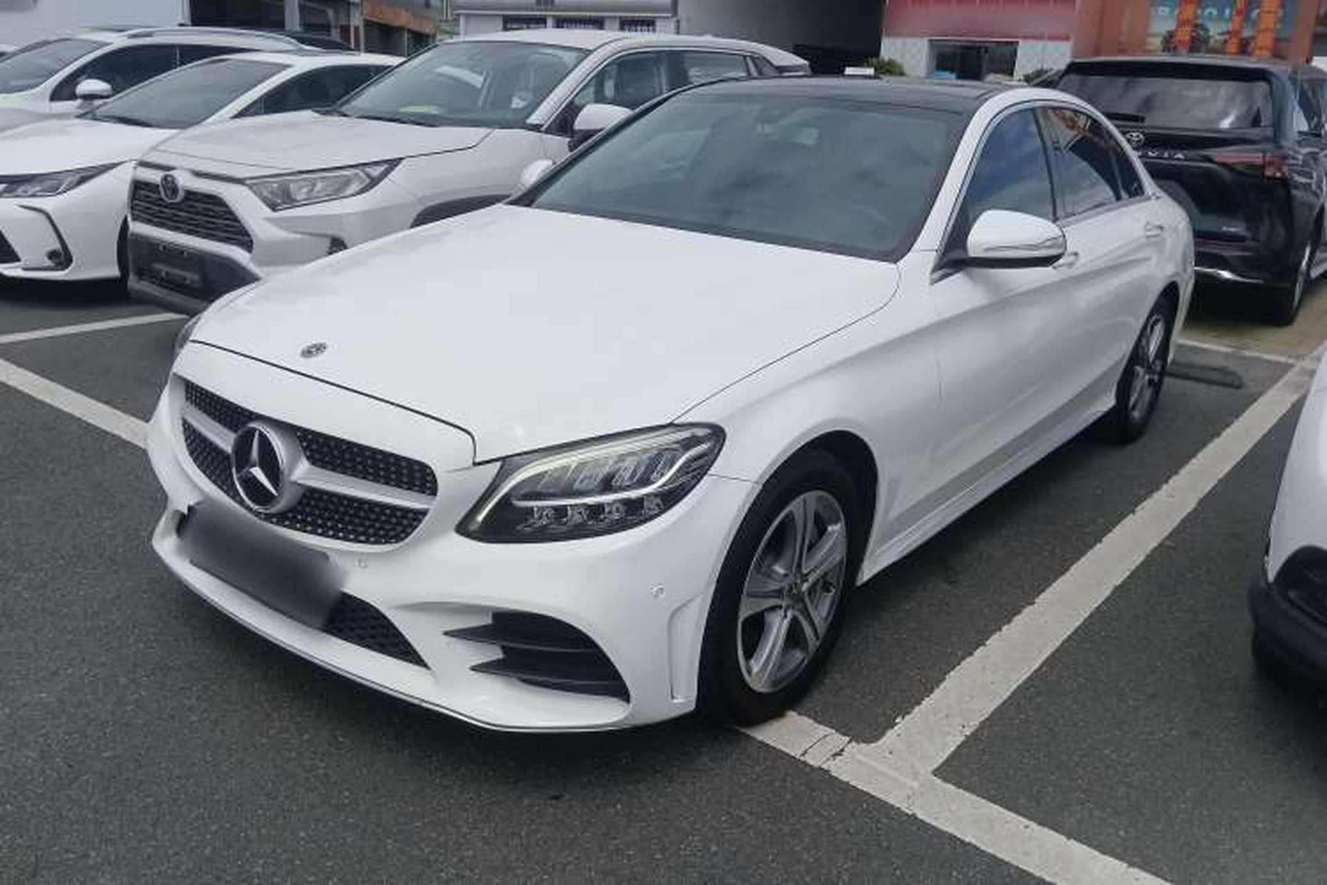 Used Mercedes-Benz C-Class 2019 Restyled C 260 L Sport Edition Front Left 45 Deg