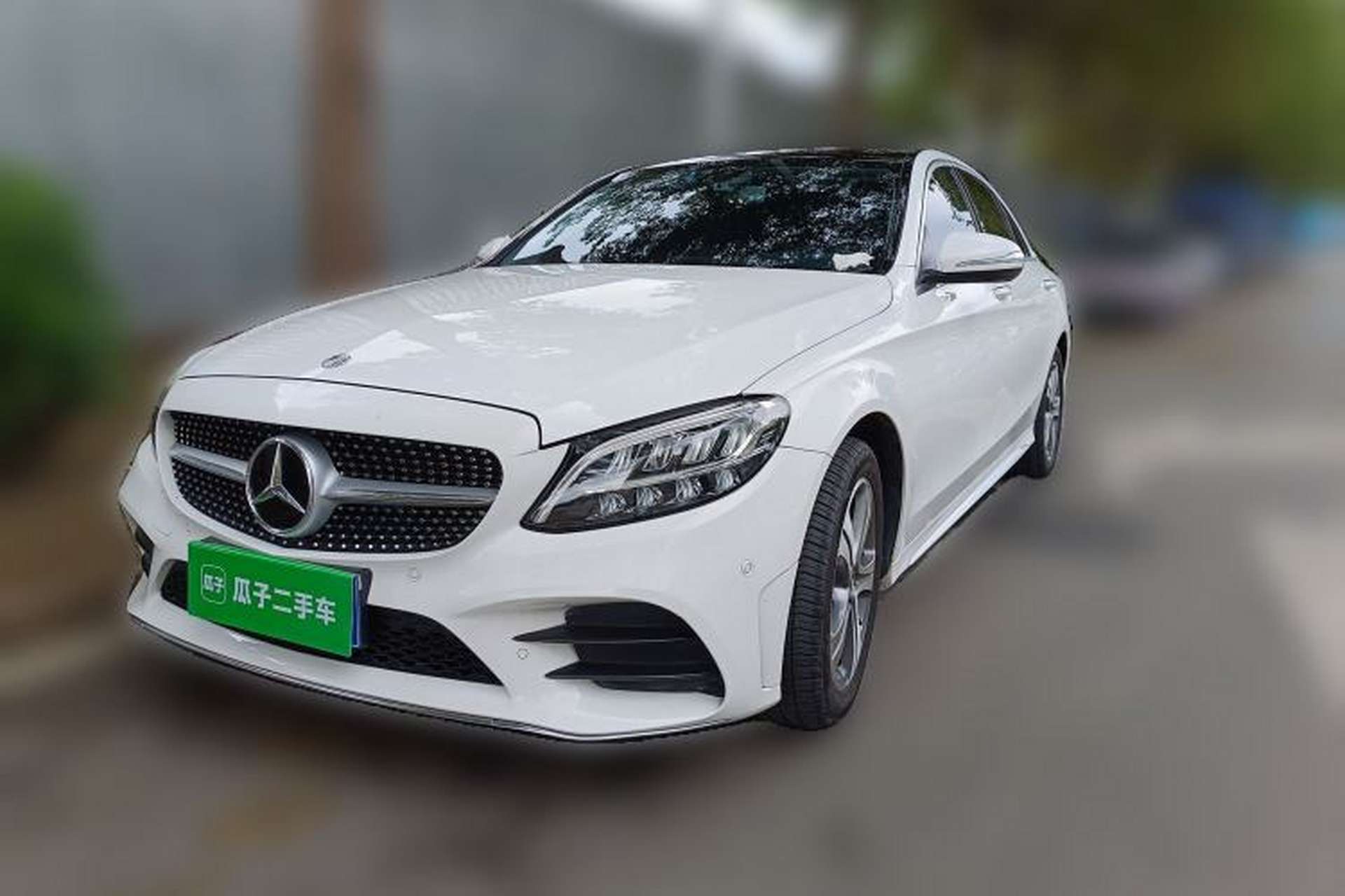 Used Mercedes-Benz C-Class 2019 Restyled C 260 L Sport Edition Front Left 45 Deg