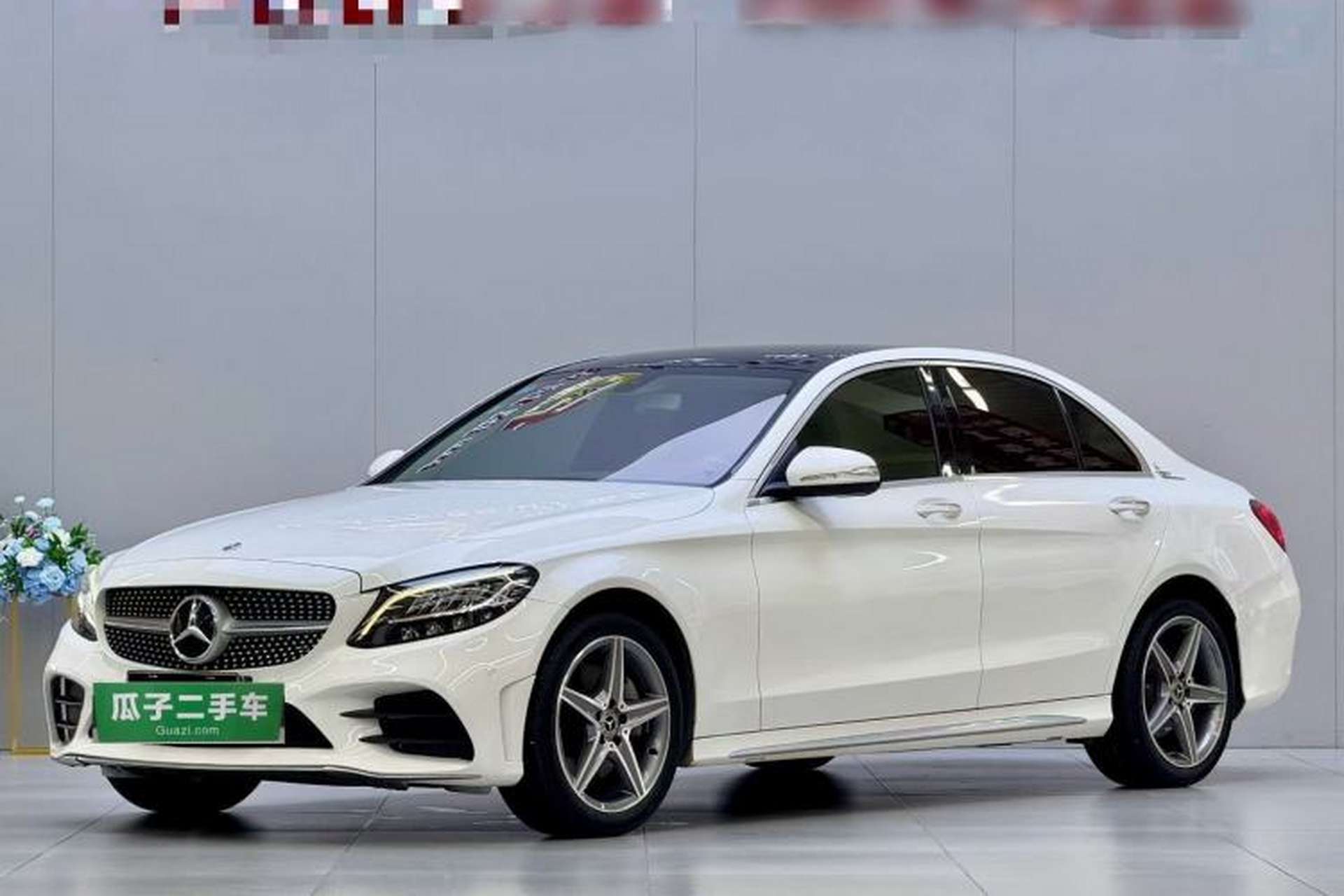 Used Mercedes-Benz C-Class 2019 C 260 L 4MATIC Sport Edition Front Left 45 Deg