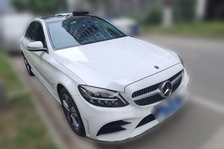 Used Mercedes-Benz C-Class 2019 C 260 L Sport Edition Front Right 45 Deg