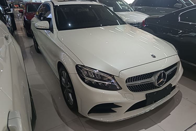 Used Mercedes-Benz C-Class 2019 C 180 L Dynamic Sports Edition Front Right 45 Deg
