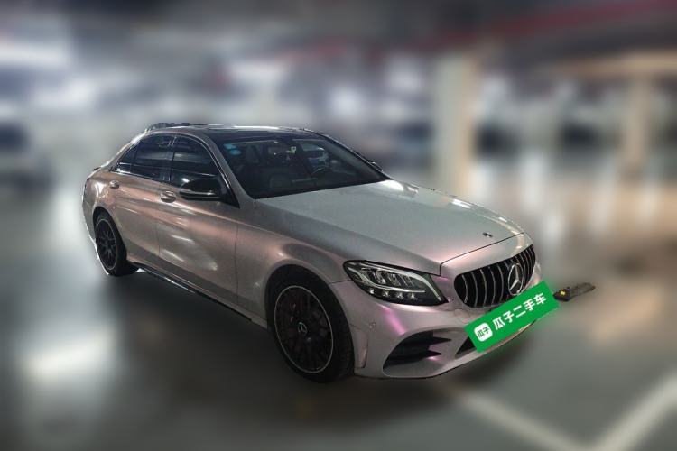 Used Mercedes-Benz C-Class 2019 C 180 L Dynamic Sports Edition Front Right 45 Deg
