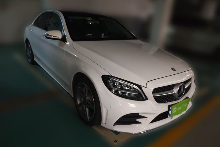 Used Mercedes-Benz C-Class 2019 C 260 L 4MATIC Front Right 45 Deg