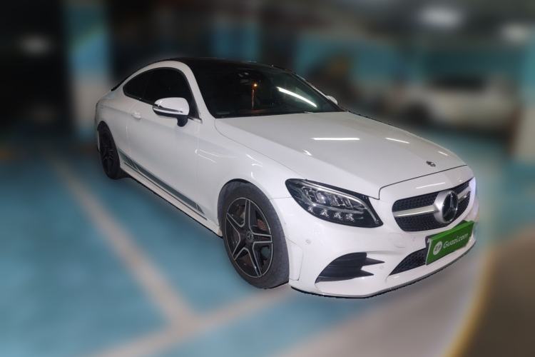 Used Mercedes-Benz C-Class 2019 C 260 Coupe Front Right 45 Deg