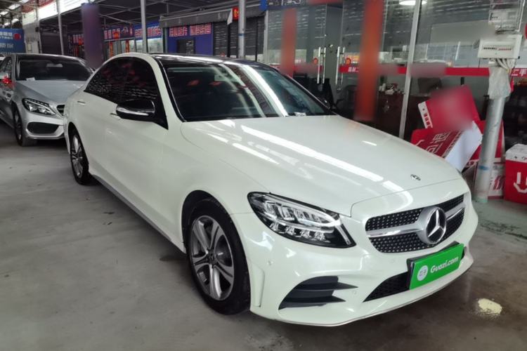Used Mercedes-Benz C-Class 2019 C 260 L Sport Edition Front Right 45 Deg