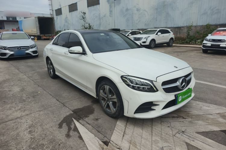 Used Mercedes-Benz C-Class 2019 Restyled C 260 L Sport Edition Front Right 45 Deg
