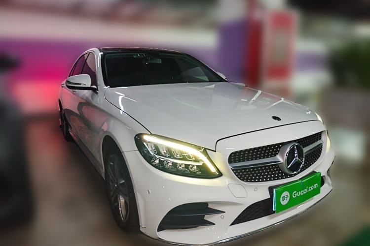 Used Mercedes-Benz C-Class 2019 C 260 L Sport Edition Front Right 45 Deg