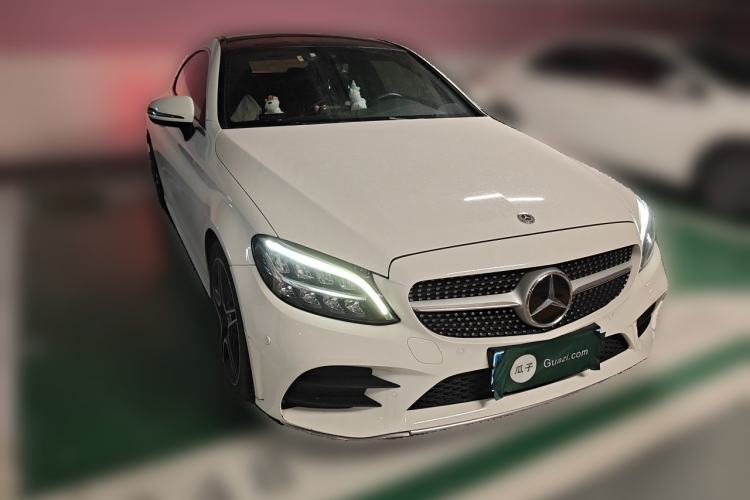 Used Mercedes-Benz C-Class 2019 C 260 Coupe Front Right 45 Deg