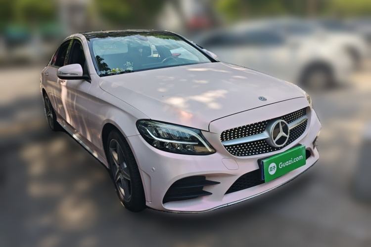 Used Mercedes-Benz C-Class 2019 C 260 Sport Edition 4MATIC Front Right 45 Deg