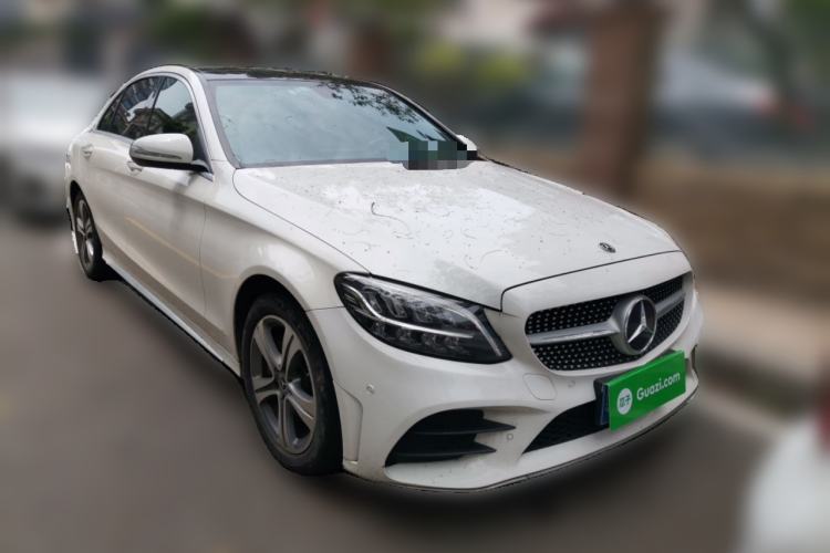 Used Mercedes-Benz C-Class 2019 C 260 L Sport Edition Front Right 45 Deg