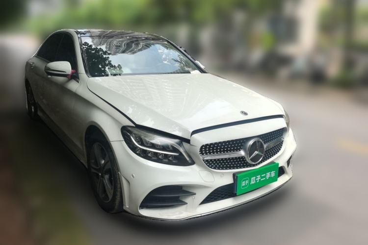Used Mercedes-Benz C-Class 2019 C 260 L Front Right 45 Deg