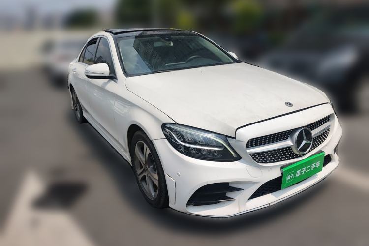 Used Mercedes-Benz C-Class 2019 C 260 L Sport Edition Front Right 45 Deg