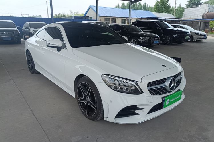 Used Mercedes-Benz C-Class 2019 C 260 Coupe Front Right 45 Deg