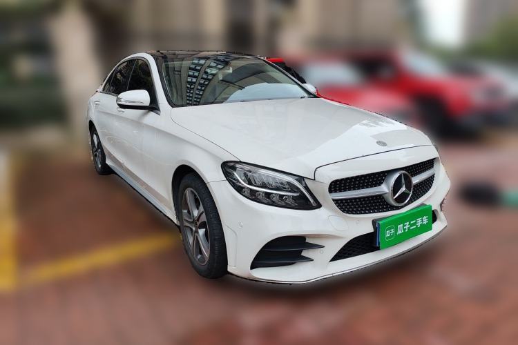 Used Mercedes-Benz C-Class 2019 C 260 L Sport Edition Front Right 45 Deg