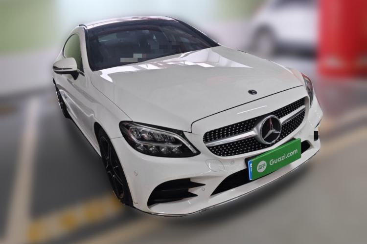 Used Mercedes-Benz C-Class 2019 C 260 Coupe Front Right 45 Deg