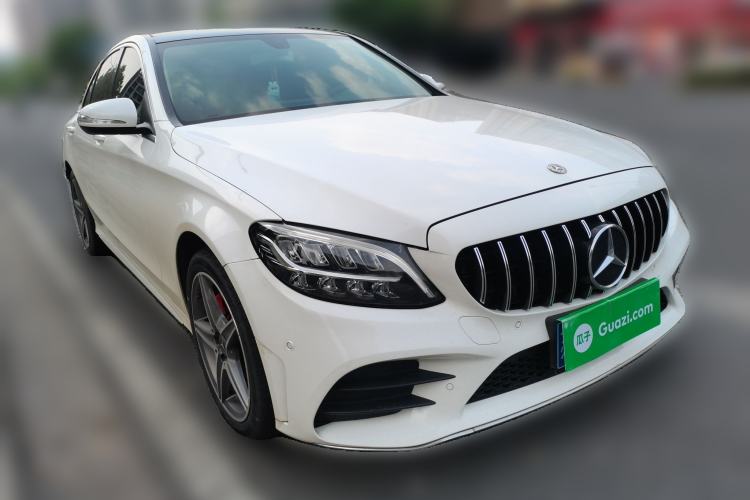 Used Mercedes-Benz C-Class 2019 C 260 L 4MATIC Sport Edition Front Right 45 Deg