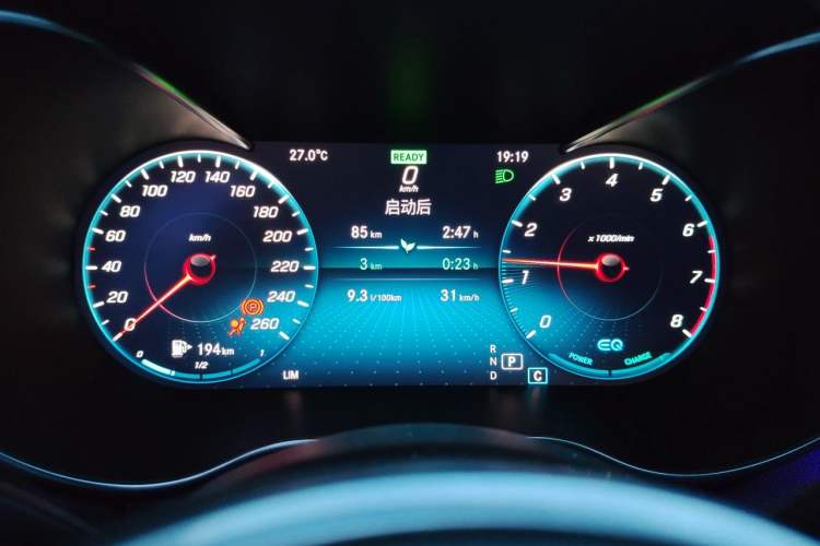 Used Mercedes-Benz C-Class 2019 C 260 L 4MATIC Sport Edition Instrument Cluster