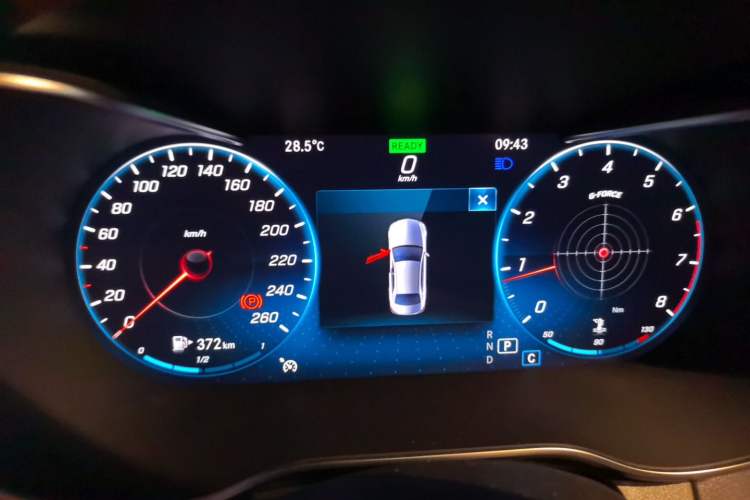 Used Mercedes-Benz C-Class 2019 Restyled C 260 L Sport Edition Instrument Cluster