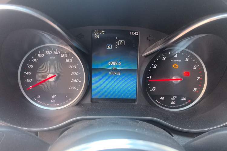 Used Mercedes-Benz C-Class 2019 C 180 L Fashion Edition Sport Version Instrument Cluster