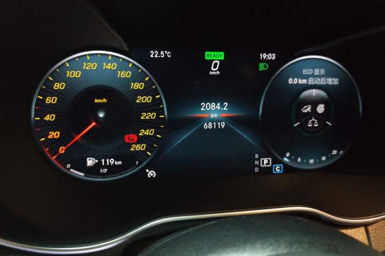 Used Mercedes-Benz C-Class 2019 Restyled C 260 L Sport Edition Instrument Cluster