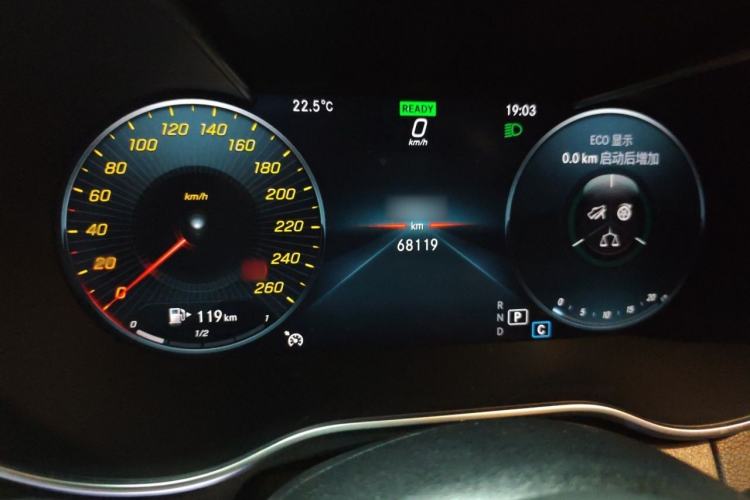 Used Mercedes-Benz C-Class 2019 Restyled C 260 L Sport Edition Instrument Cluster
