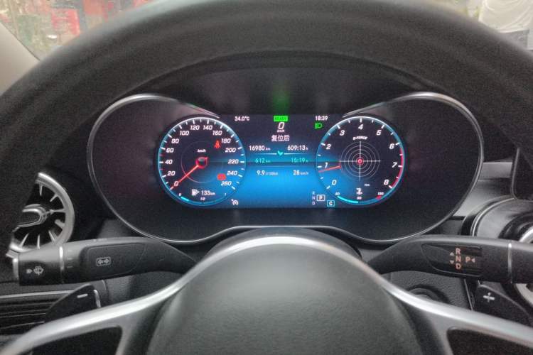 Used Mercedes-Benz C-Class 2019 C 260 L Sport Edition Instrument Cluster