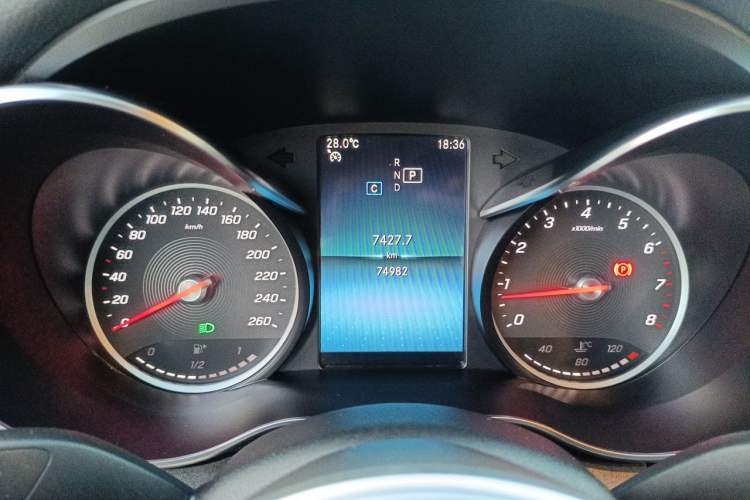Used Mercedes-Benz C-Class 2019 C 180 L Fashion Edition Sport Version Instrument Cluster