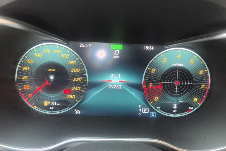 Used Mercedes-Benz C-Class 2019 C 260 L 4MATIC Sport Edition Instrument Cluster