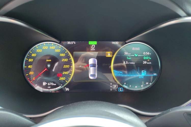 Used Mercedes-Benz C-Class 2019 C 260 L Sport Edition Instrument Cluster