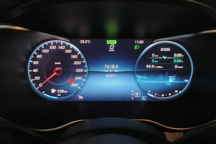Used Mercedes-Benz C-Class 2019 Restyled C 260 L Sport Edition Instrument Cluster