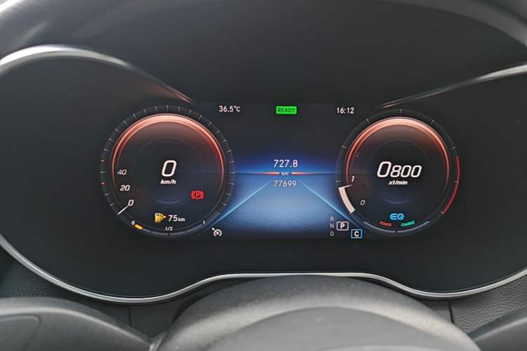 Used Mercedes-Benz C-Class 2019 C 260 Sport Edition Instrument Cluster