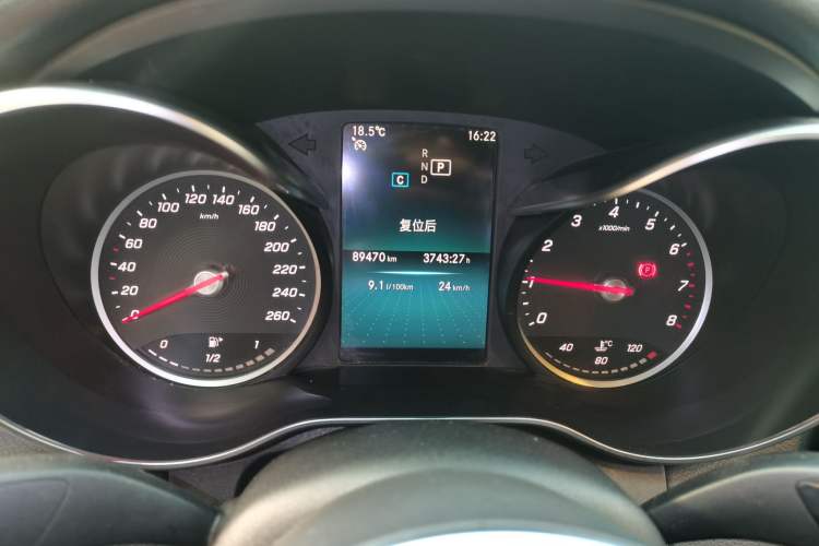 Used Mercedes-Benz C-Class 2019 C 180 L Fashion Edition Sport Version Instrument Cluster