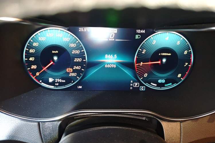 Used Mercedes-Benz C-Class 2019 Restyled C 260 L Sport Edition Odometer Close Up