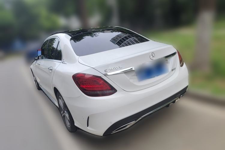 Used Mercedes-Benz C-Class 2019 C 260 L Sport Edition Rear Left 45 Deg
