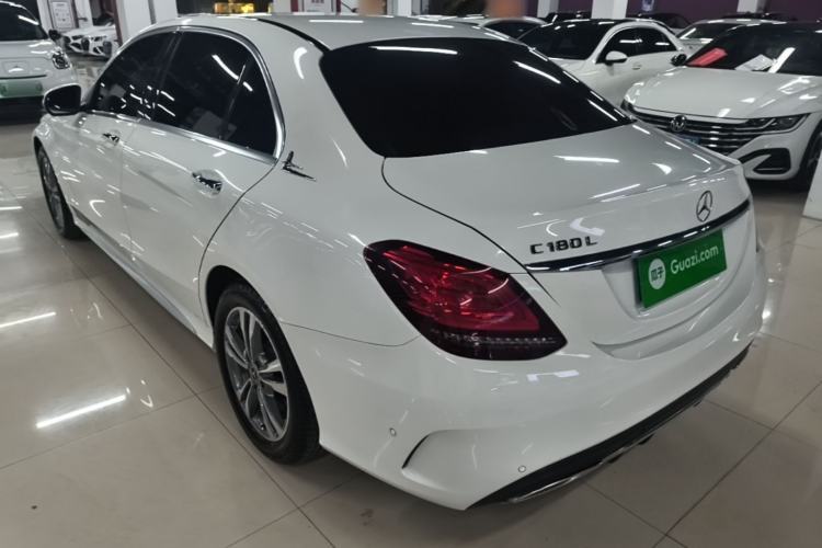 Used Mercedes-Benz C-Class 2019 C 180 L Fashion Edition Sport Version Rear Left 45 Deg