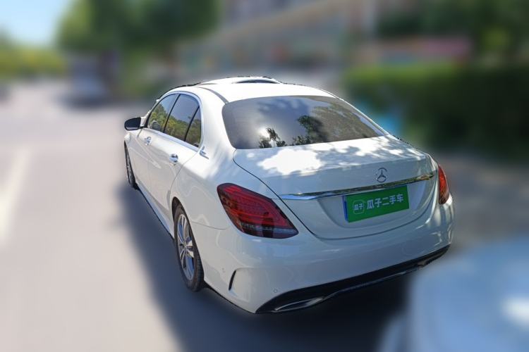 Used Mercedes-Benz C-Class 2019 C 180 L Fashion Edition Sport Version Rear Left 45 Deg