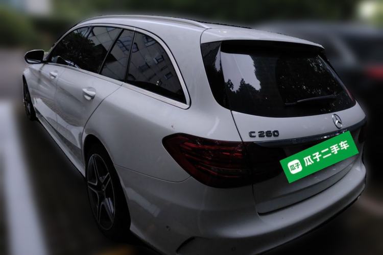 Used Mercedes-Benz C-Class 2019 C 260 Estate Rear Left 45 Deg