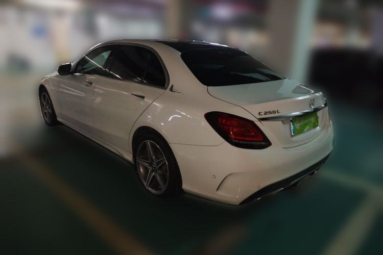 Used Mercedes-Benz C-Class 2019 C 260 L 4MATIC Rear Left 45 Deg