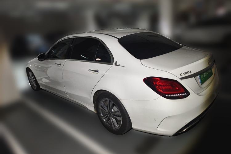 Used Mercedes-Benz C-Class 2019 C 180 L Dynamic Sports Edition Rear Left 45 Deg