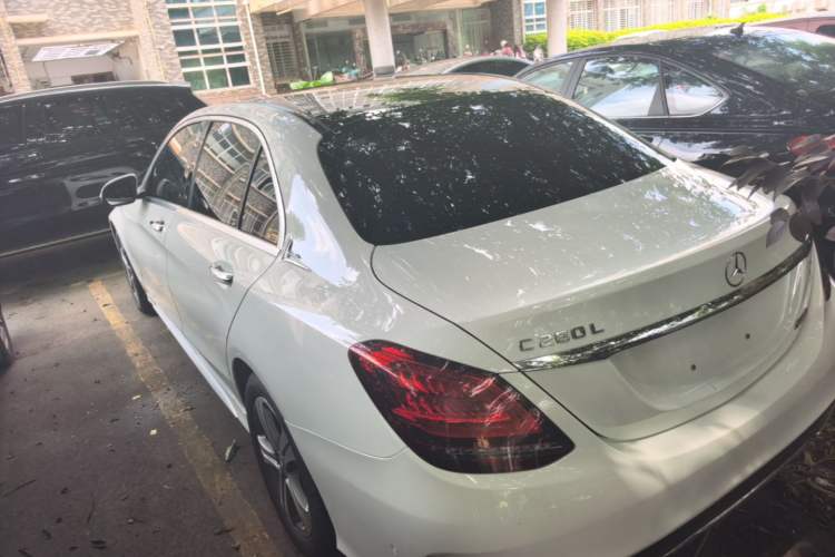 Used Mercedes-Benz C-Class 2019 C 260 L Sport Edition Rear Left 45 Deg