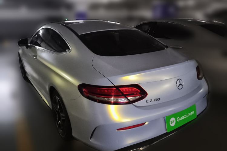 Used Mercedes-Benz C-Class 2019 C 260 Coupe Rear Left 45 Deg