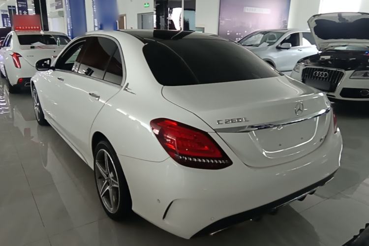 Used Mercedes-Benz C-Class 2019 Facelift C 260 L 4MATIC Sport Edition Rear Left 45 Deg