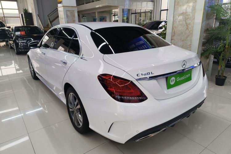 Used Mercedes-Benz C-Class 2019 C 180 L Fashion Edition Sport Version Rear Left 45 Deg