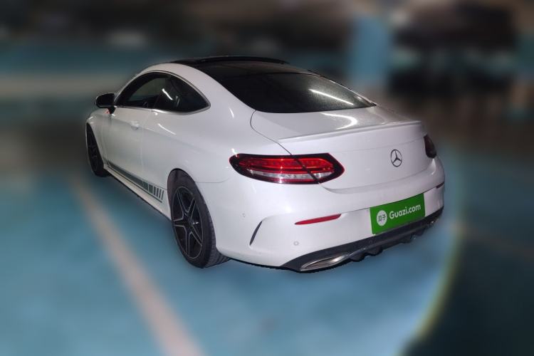 Used Mercedes-Benz C-Class 2019 C 260 Coupe Rear Left 45 Deg