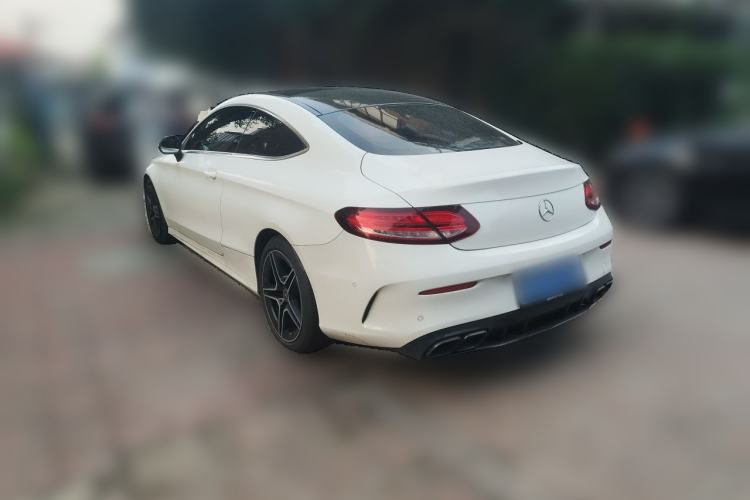 Used Mercedes-Benz C-Class 2019 C 260 Coupe Rear Left 45 Deg