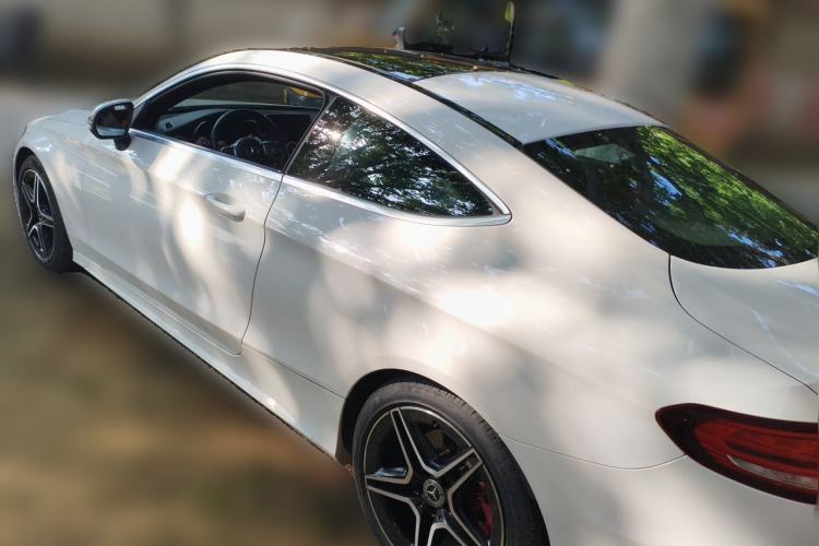 Used Mercedes-Benz C-Class 2019 C 260 Coupe Rear Left 45 Deg