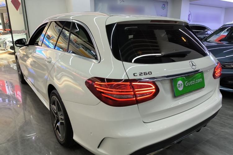 Used Mercedes-Benz C-Class 2019 C 260 Estate Rear Left 45 Deg