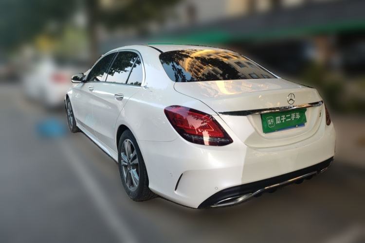 Used Mercedes-Benz C-Class 2019 C 180 L Fashion Edition Sport Version Rear Left 45 Deg