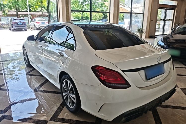 Used Mercedes-Benz C-Class 2019 C 180 L Fashion Edition Sport Version Rear Left 45 Deg