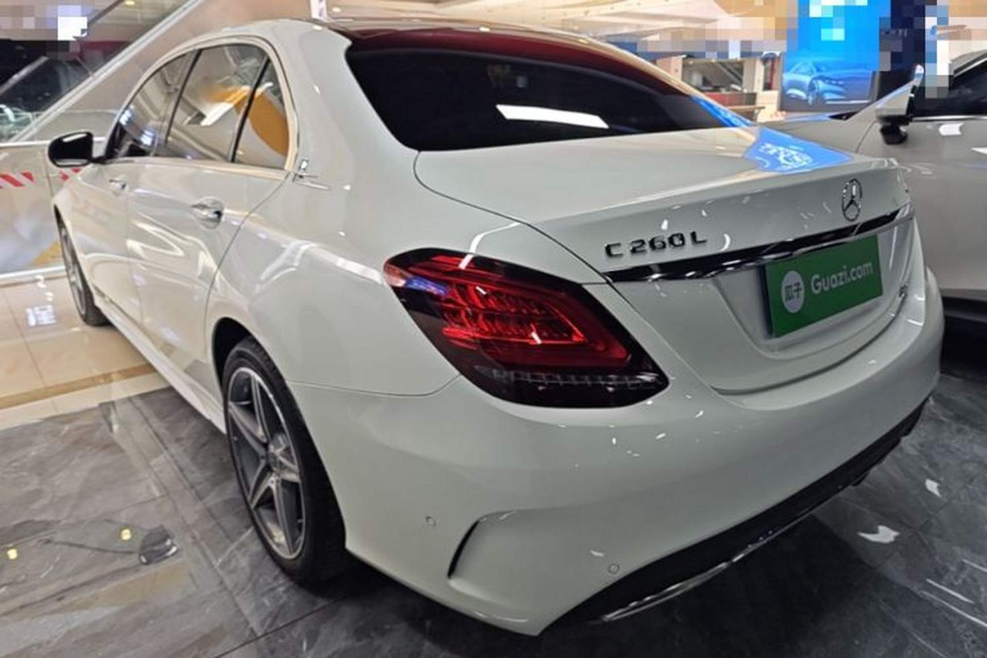 Used Mercedes-Benz C-Class 2019 Facelift C 260 L 4MATIC Sport Edition Rear Left 45 Deg